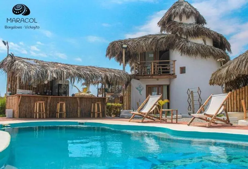 ホテル Maracol Bungalows Vichayito