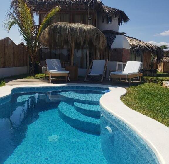 ホテル Maracol Bungalows Vichayito