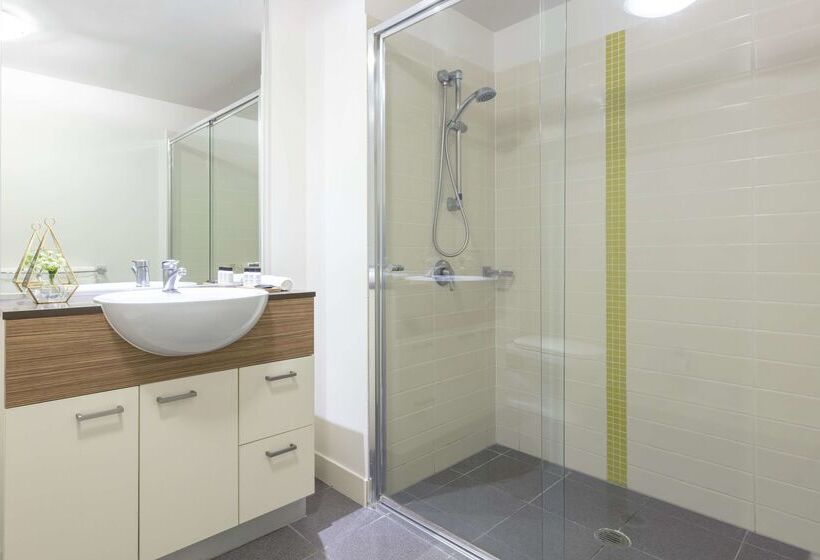 호텔 Oaks Brisbane On Charlotte Suites