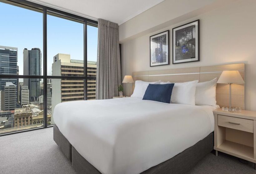호텔 Oaks Brisbane On Charlotte Suites