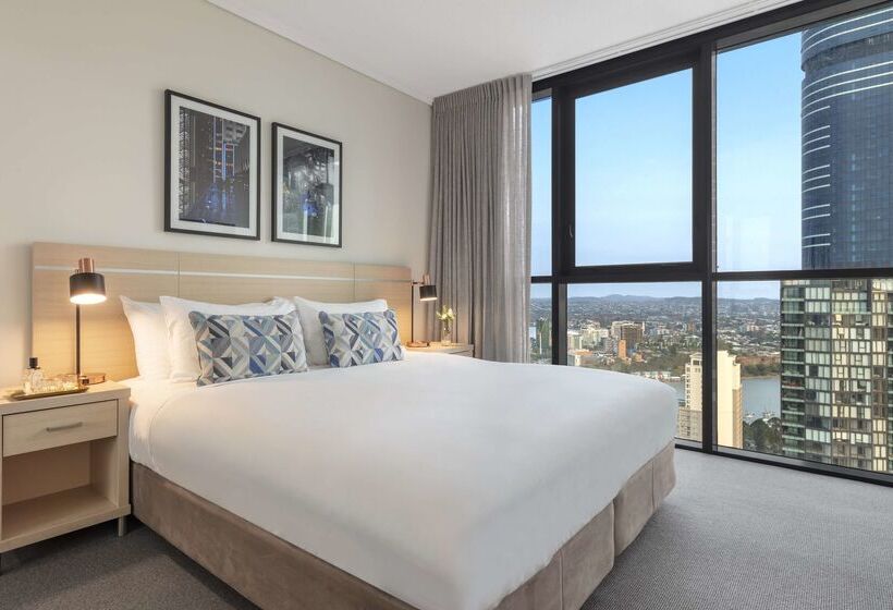 호텔 Oaks Brisbane On Charlotte Suites