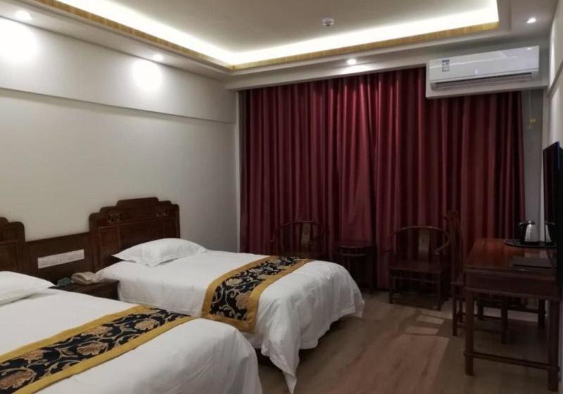 酒店 Greentree Alliance Chizhou Jiuhuashan Zodiac Statue Of God