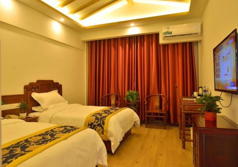 酒店 Greentree Alliance Chizhou Jiuhuashan Zodiac Statue Of God