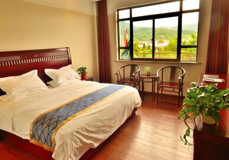 酒店 Greentree Alliance Chizhou Jiuhuashan Zodiac Statue Of God