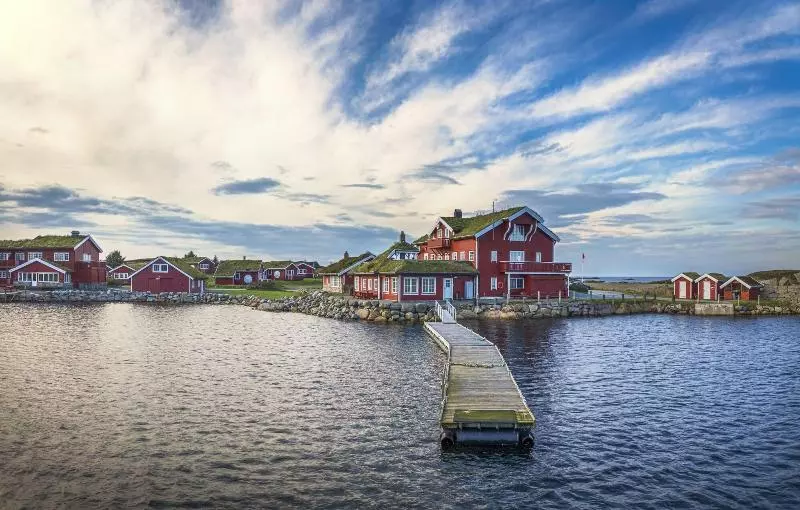 هتل Hustadvika Guesthouse