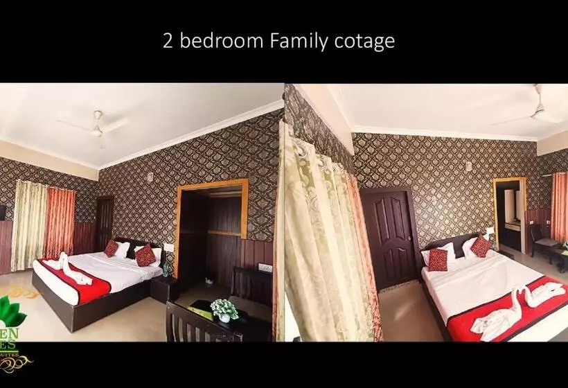 リゾートホテル Green Trees Munnar