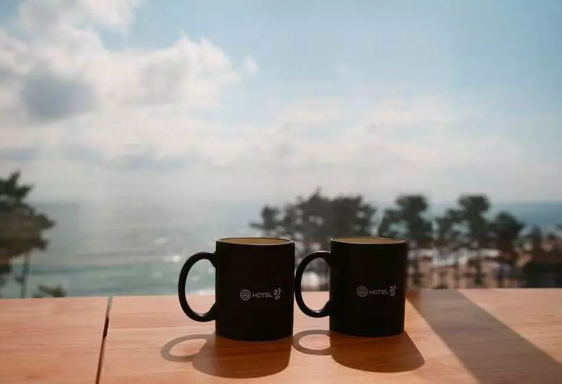 モーテル Gangneung Gyeongpodae Hotel Rang