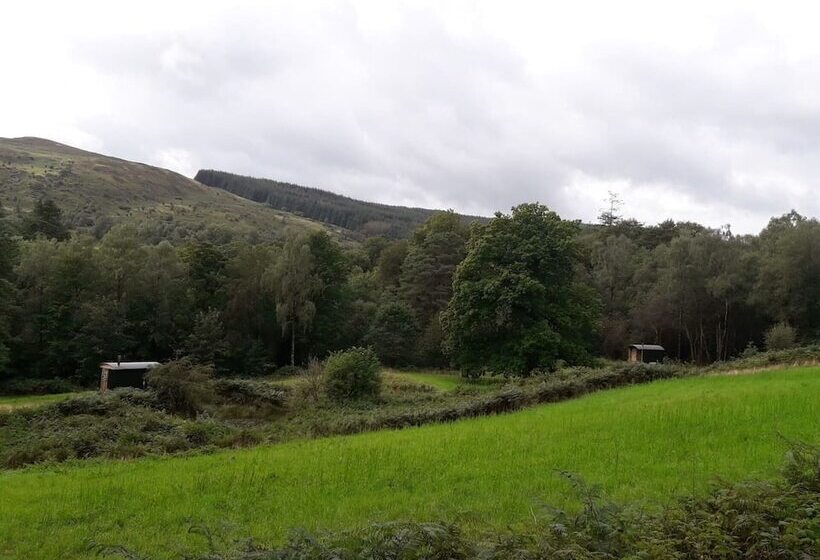Cosy Woodland Off Grid Shepherds Hut Hazel