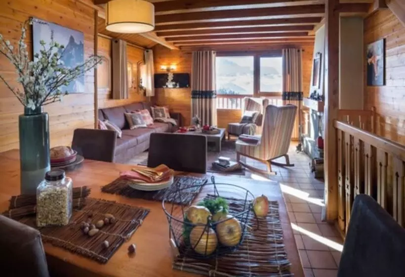 レジデンス Résidence Le Chalet Du Vallon