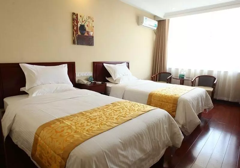 ホテル Greentree Inn Shangdong Province Linxi Yitang Town Shuangling Road Express