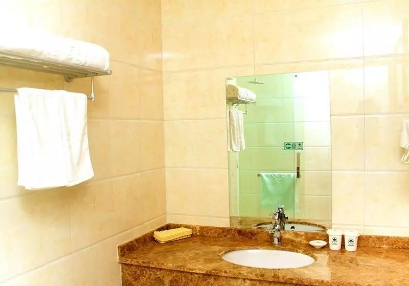 ホテル Greentree Inn Shangdong Province Linxi Yitang Town Shuangling Road Express