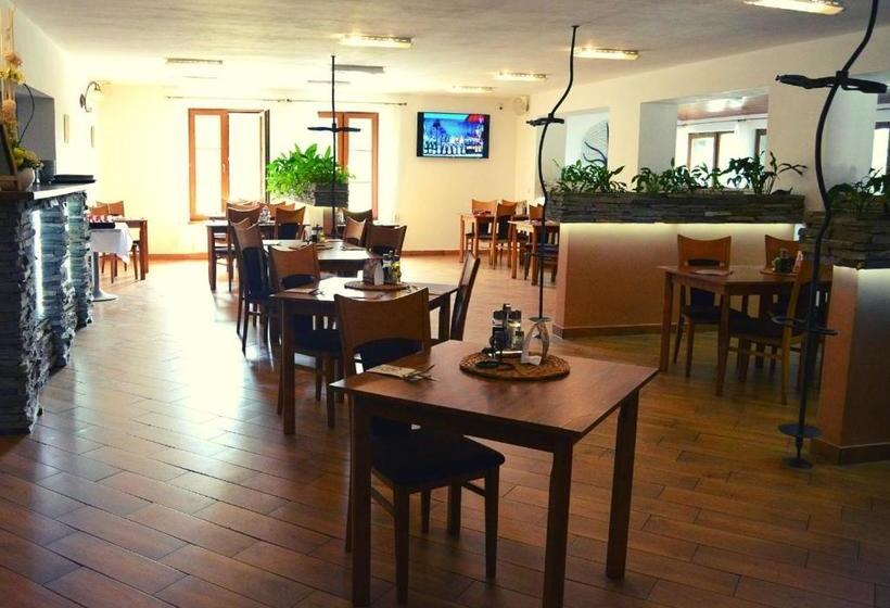 ユースホステル Restaurace A Penzion Lutena
