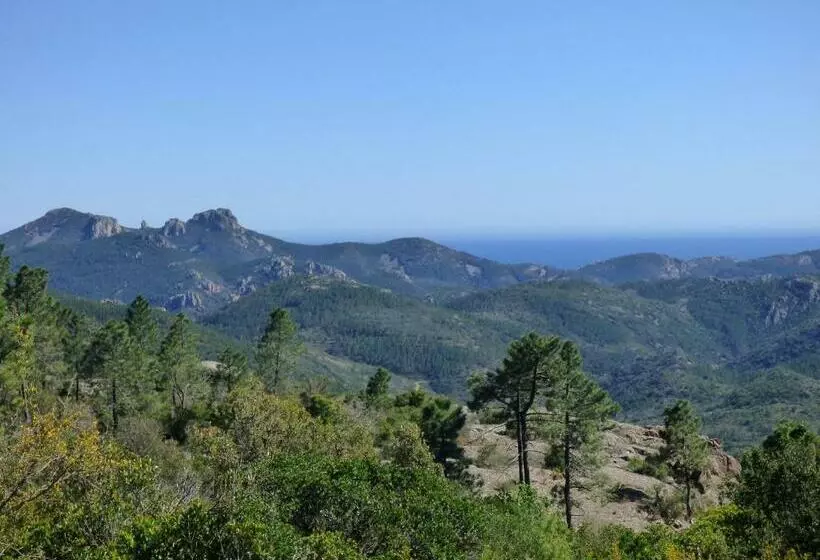 ベッドアンドブレックファースト Chambres D Hôtes Vue Mer L Estérel Panoramique