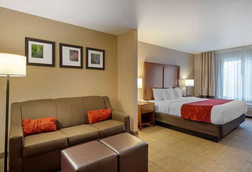 ホテル Comfort Suites Anchorage International Airport