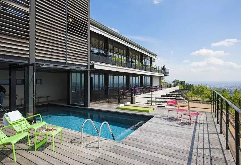 Hotelli L Ermitage Hôtel Cuisine à Manger