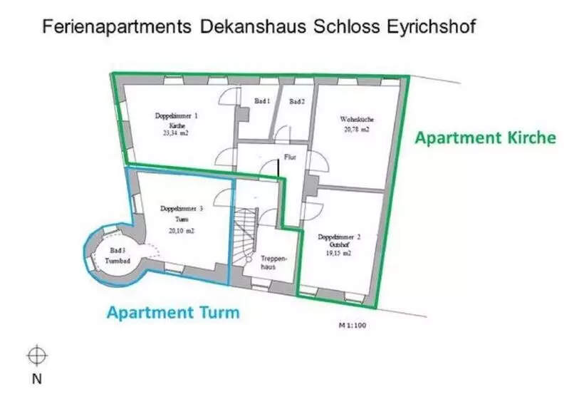 ペンション Gutsverwaltung Schloss Eyrichshof