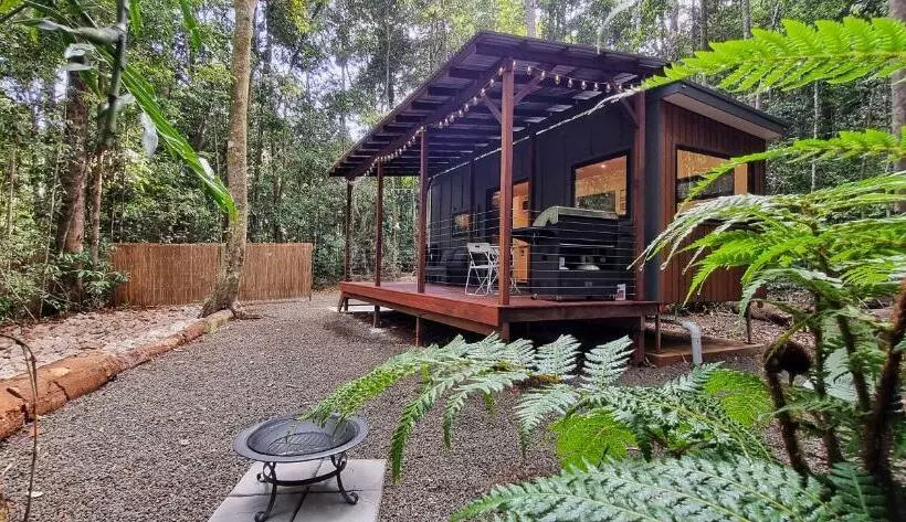 Отель The Canopy Rainforest Treehouses & Wildlife Sanctuary