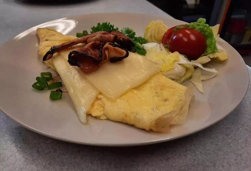 ペンション Penzion Zahrada Nad řekou, Restaurace A Kavárna   Parkování Grátis