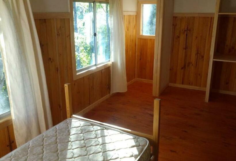 بنسيون Cabaña Hualle Con Hot Tub Exclusivo Cerca De Termas Y Lago