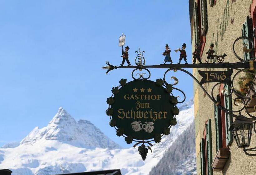 ユースホステル Wirts Haus Zum Schweizer