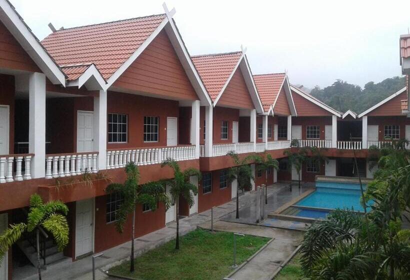 בית מלון כפרי Hornbill Resort Pulau Pangkor