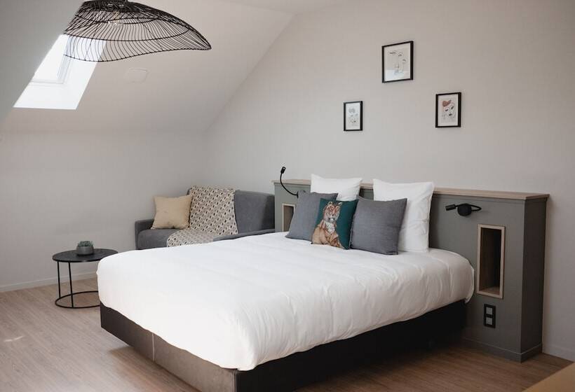 호텔 Hôtel Restaurant Villa Métis