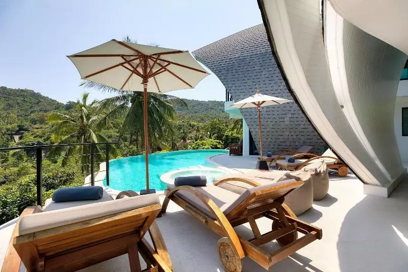تختخواب و صبحانه Villa The Spot Koh Samui