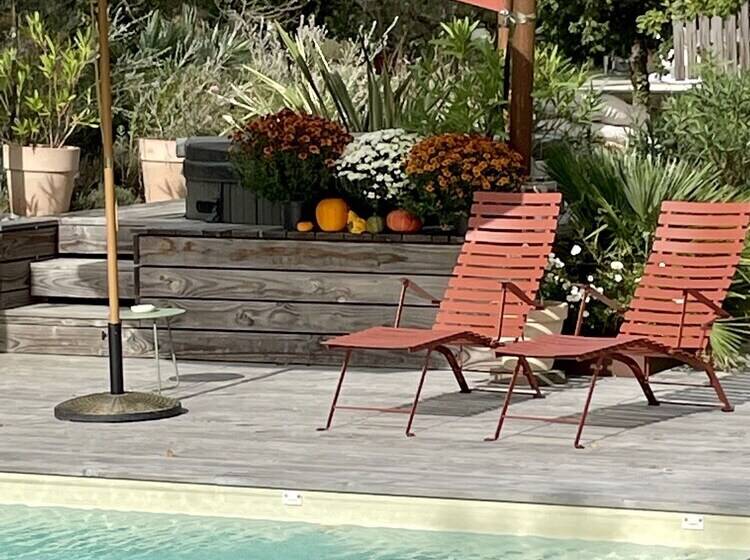 פנסיון Maison D Hôtes De Charme Le Clos De La Fontaine Piscine & Spa