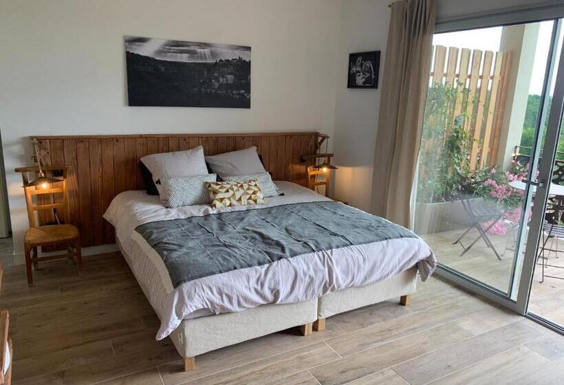 פנסיון Maison D Hôtes De Charme Le Clos De La Fontaine Piscine & Spa