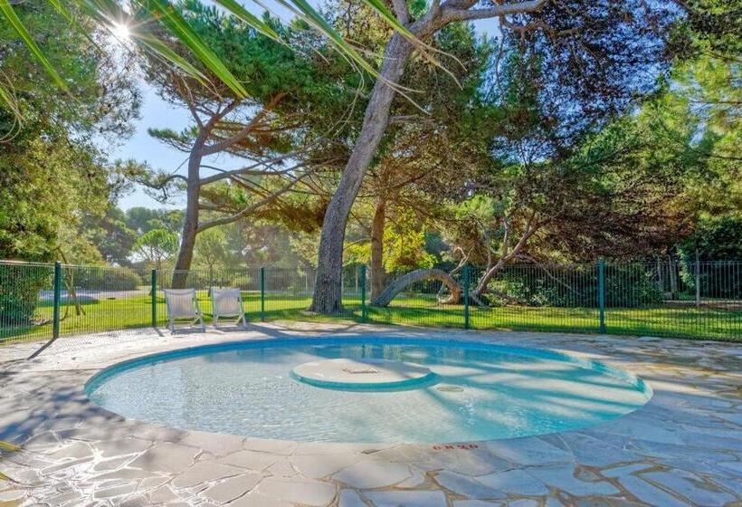 La Badine 5p Plage Piscine Clim Jacuzzi Parc Luxuriant