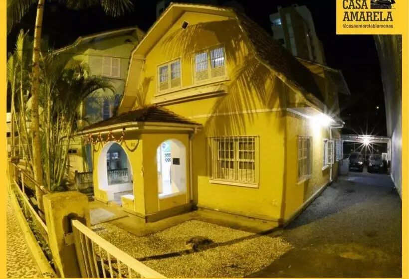 هاستل Casa Amarela Blumenau Hospedagem Alternativa