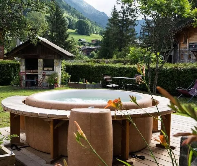 ベッドアンドブレックファースト Chalet Sur Les Monts Morzine
