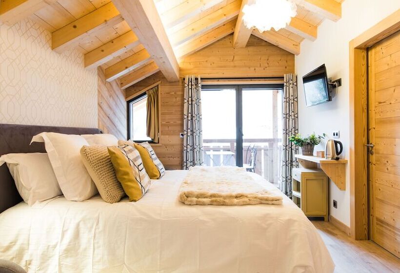 ベッドアンドブレックファースト Chalet Sur Les Monts Morzine