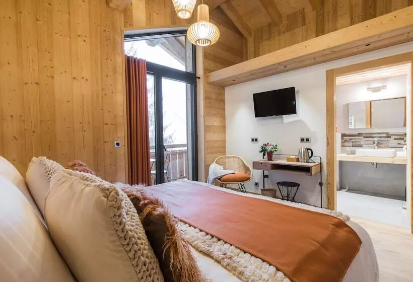 ベッドアンドブレックファースト Chalet Sur Les Monts Morzine