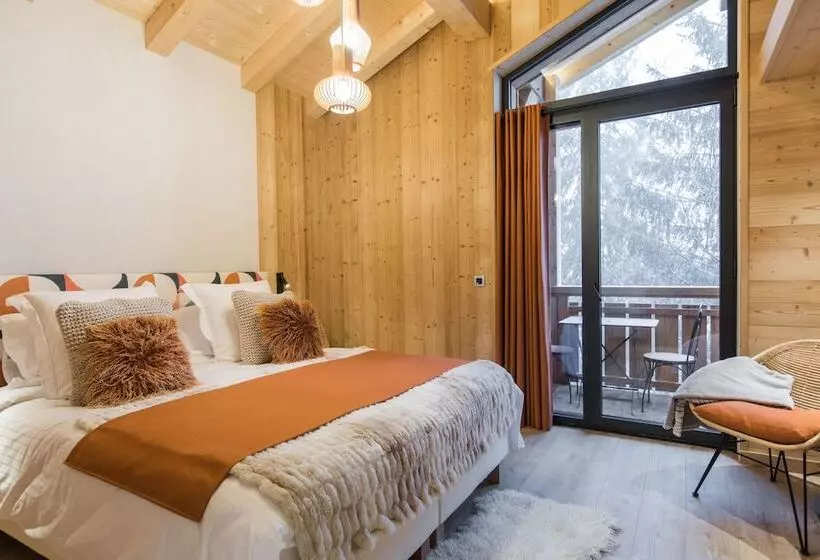 ベッドアンドブレックファースト Chalet Sur Les Monts Morzine