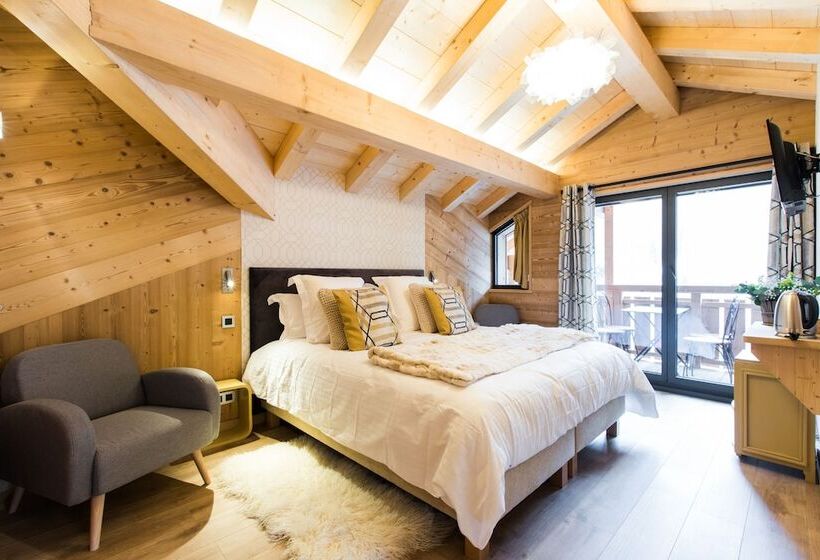 ベッドアンドブレックファースト Chalet Sur Les Monts Morzine