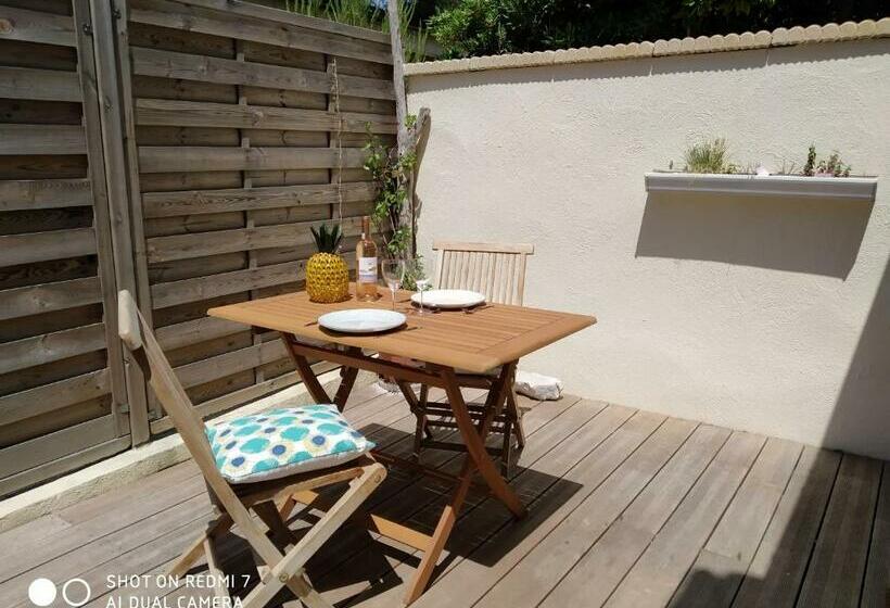 ペンション Studio Sausset Les Pins