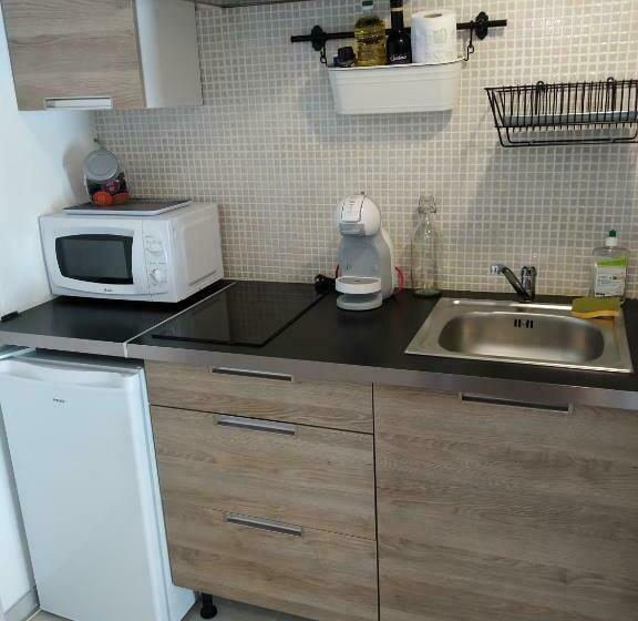 ペンション Studio Sausset Les Pins