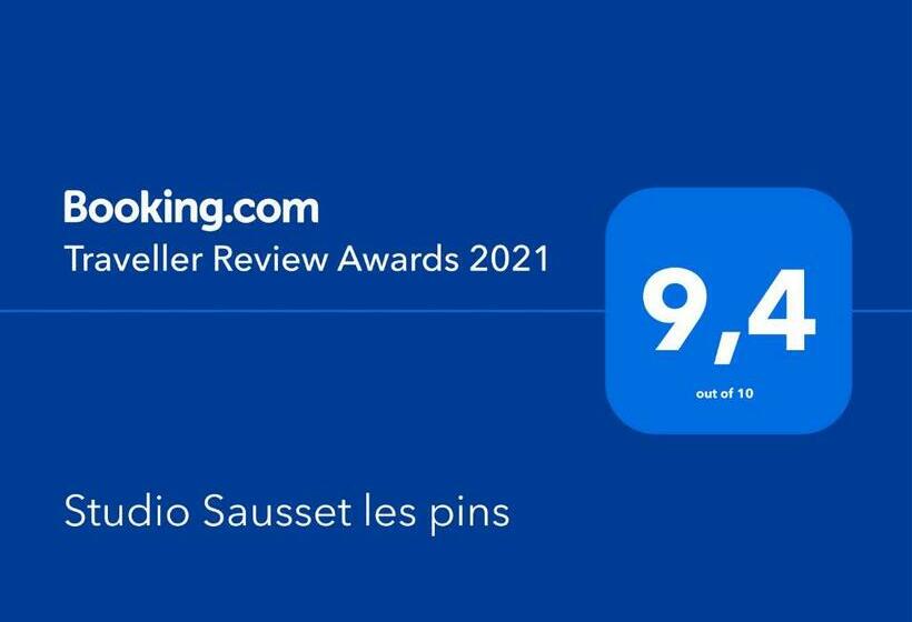 ペンション Studio Sausset Les Pins