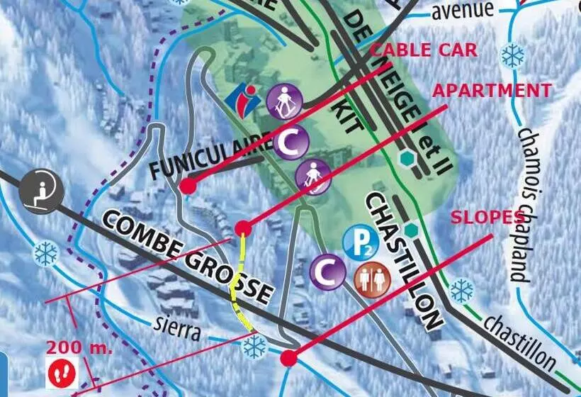 Appartement 2p Isola 2000