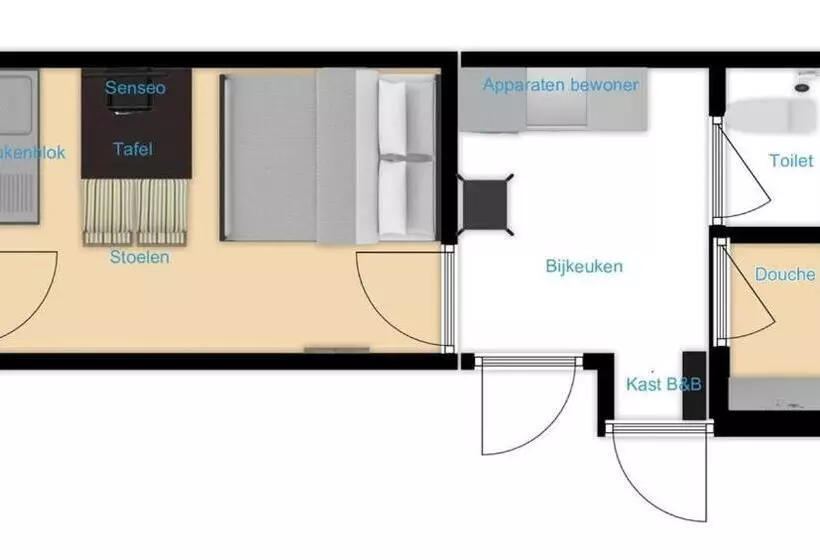 Aamiaismajoitus (B&B) Logies21 Texel