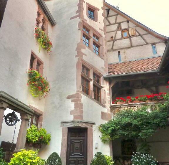 ベッドアンドブレックファースト Adrihof à Riquewihr, Cour De L Abbaye D Autrey
