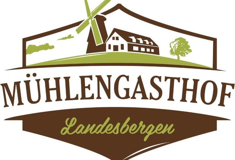 호스텔 Mühlengasthof Landesbergen