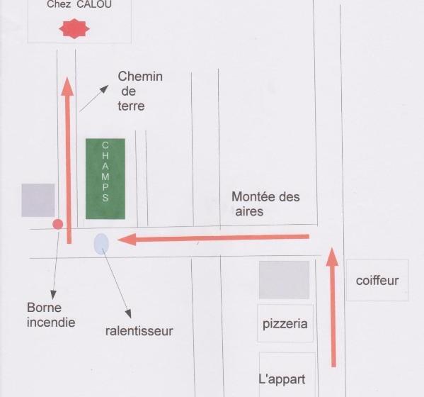 مبيت وإفطار Chez Calou