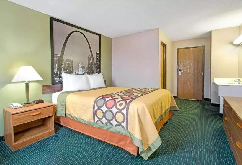 모텔 Super 8 By Wyndham Eureka/six Flags Nearby