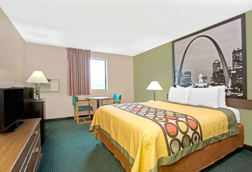 Мотель Super 8 By Wyndham Eureka/six Flags Nearby