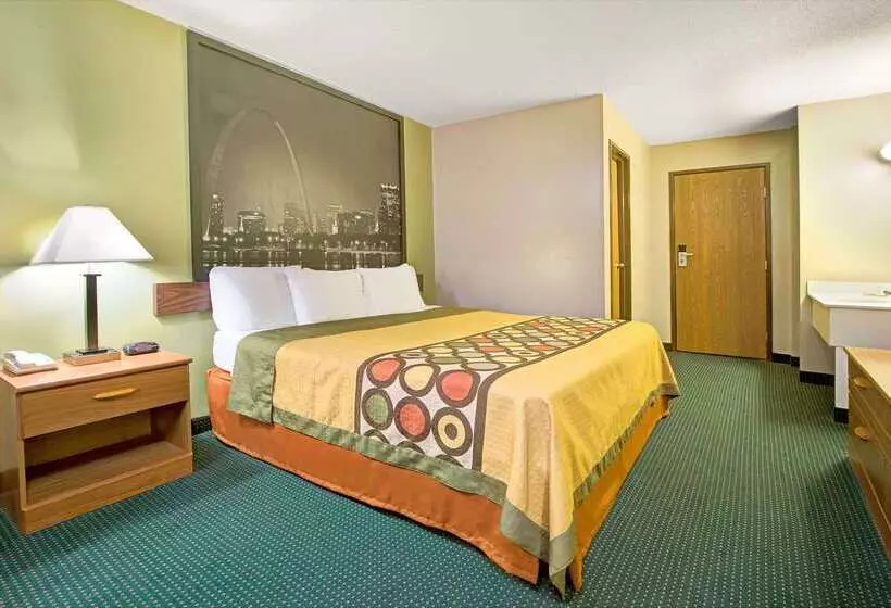 모텔 Super 8 By Wyndham Eureka/six Flags Nearby