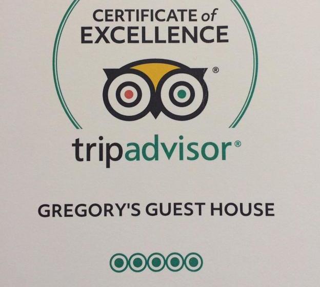 تختخواب و صبحانه Gregory's Guest House