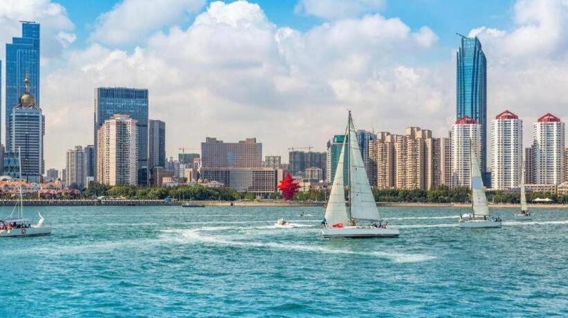 ホテル Jinjiang Inn Qingdao Wuxi Square Nanjing Road Metro Station