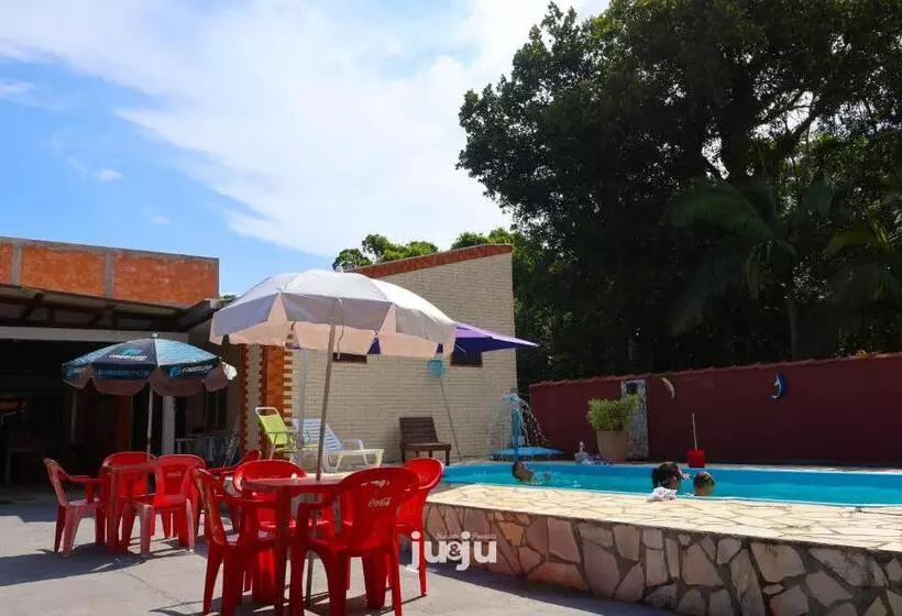 ユースホステル Recanto Pousada Ju&ju Com Piscina Compartilhada